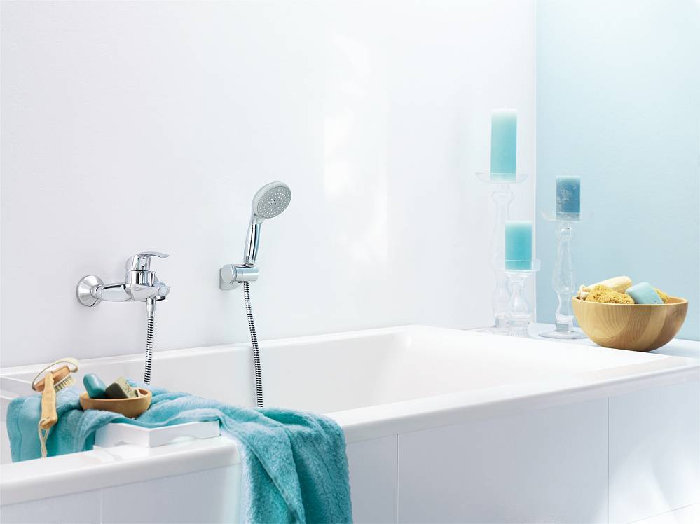 Смеситель для ванной с душем: как выбрать, виды, отзывы, фото