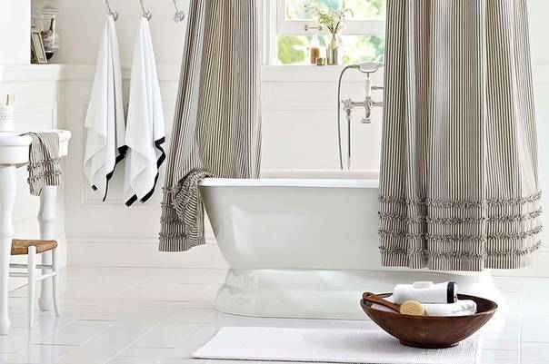 Штора для ванной - 115 фото идеи безупречных вариантов применения штор в ванную
