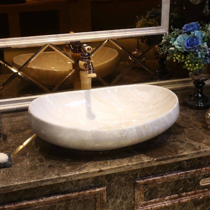 Раковина чаша для ванной комнаты - круглые, ракушка и овальные