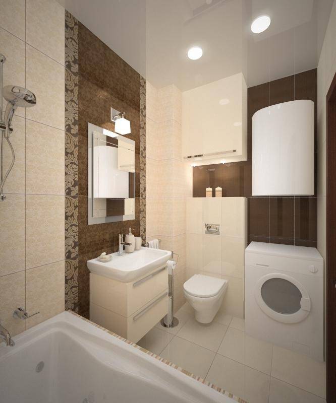 Ванная комната в панельном доме. Обзор облицовочных материалов и рекомендации по перепланировке