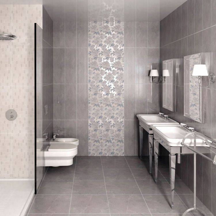 Плитка керама марацци в интерьере ванной, особенности материала, варианты дизайна - 21 фото