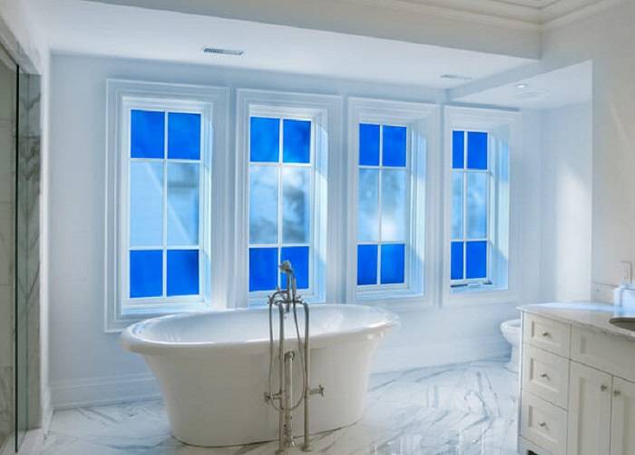 Окна в ванной комнате, варианты окон в ванной комнате с фото, дизайн окна в ванной комнате
