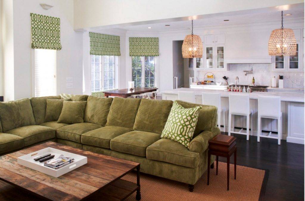 Кухня с диваном: 28 стильных примеров обустройства