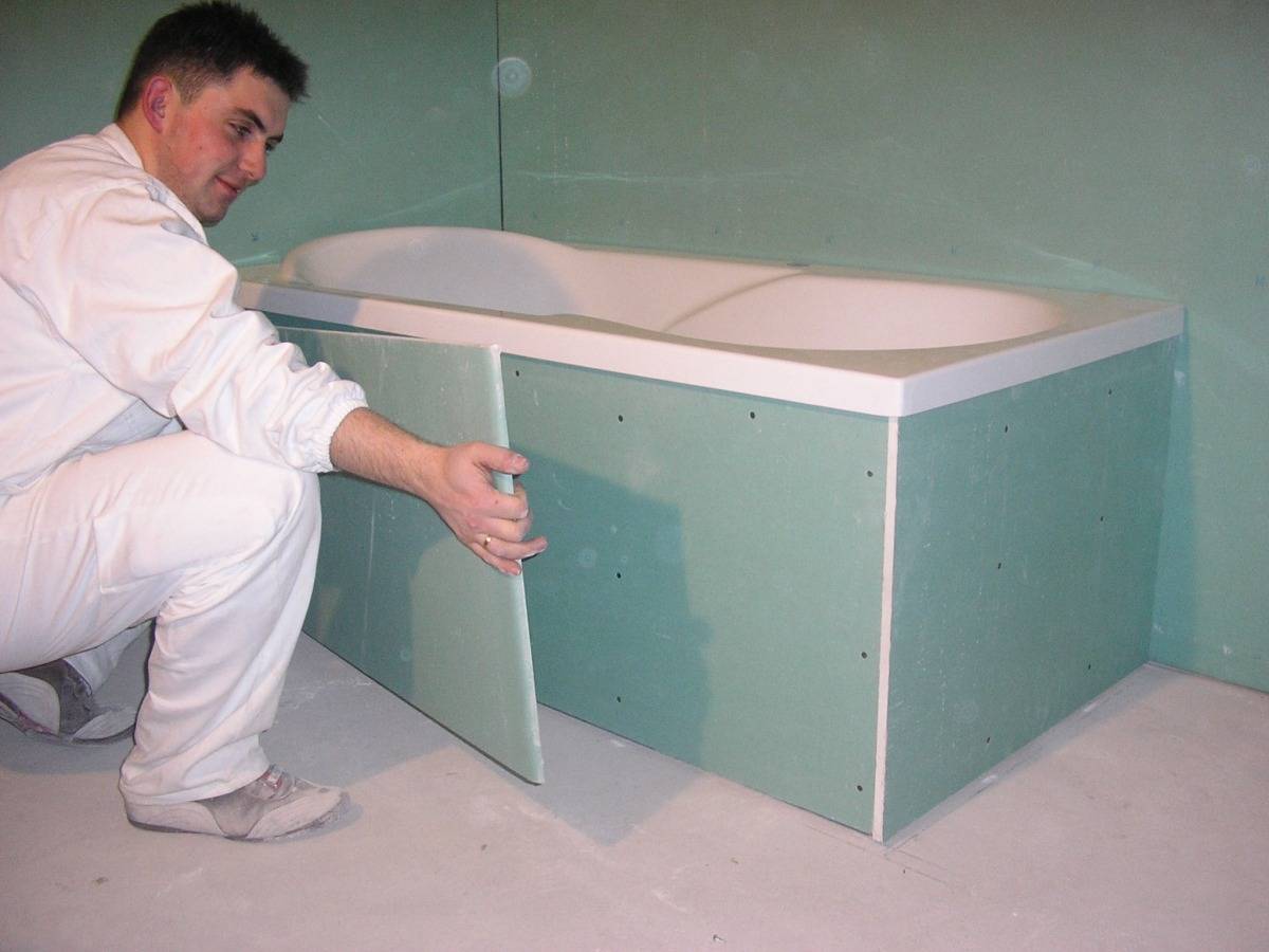Делаем гидроизоляцию гипсокартона в ванной комнате перед укладкой плитки