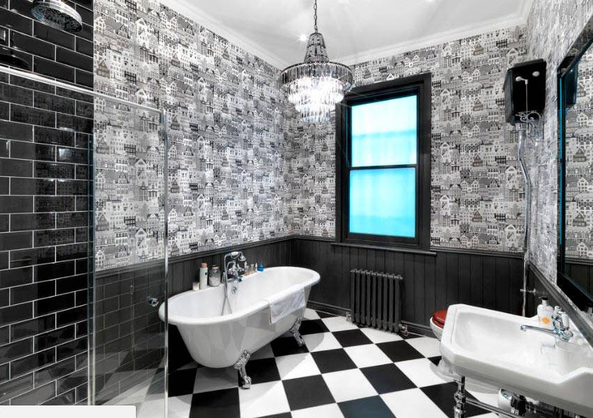 Белая плитка: 300+ (фото) в интерьере кухни/ванной/коридора