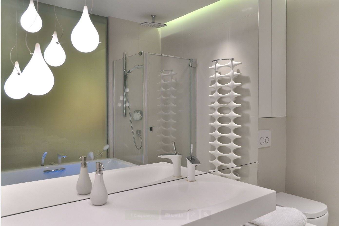 Светильники для ванной: 105 фото стильных светильников и идей освещения ванной
