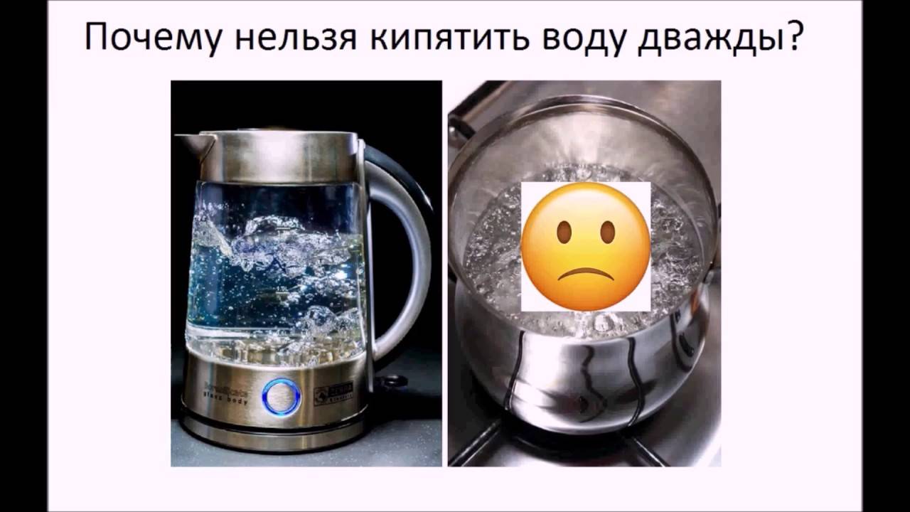 Кипятить воду несколько раз: вредно или нет?  | ichip.ru