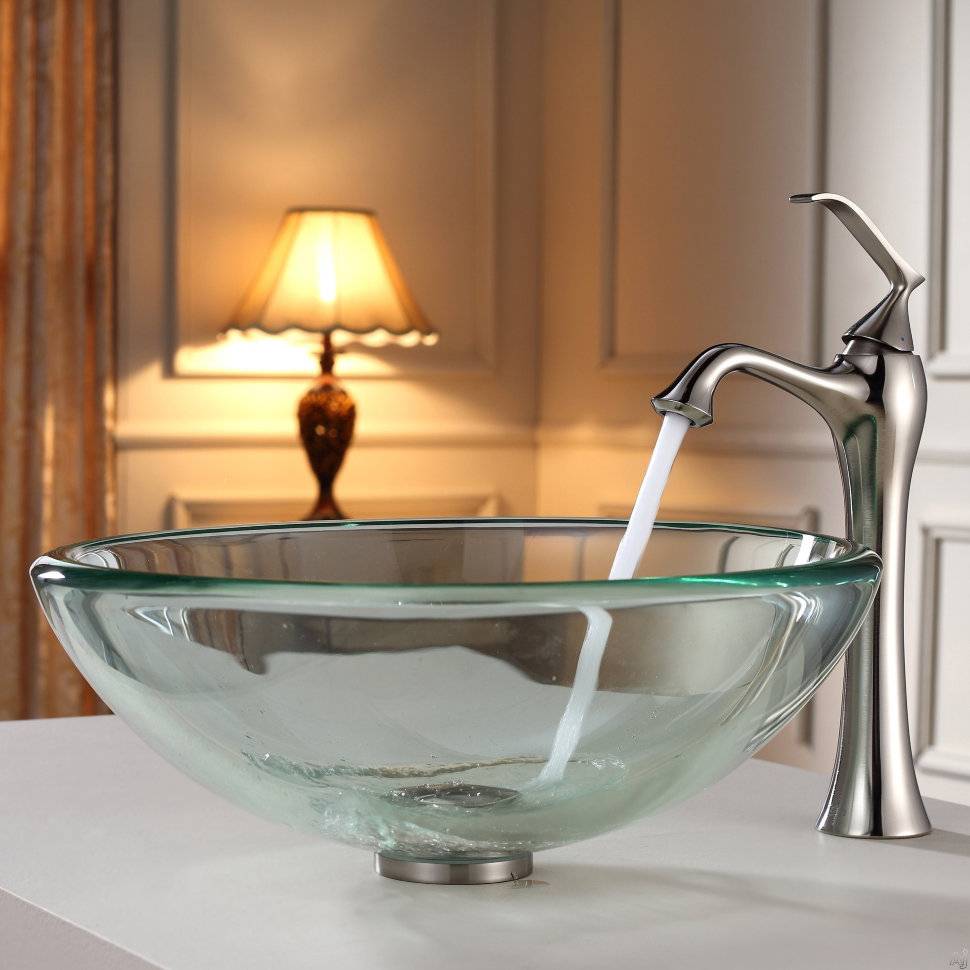 Стеклянная раковина: виды и как выбрать для ванной | ремонт и дизайн ванной комнаты