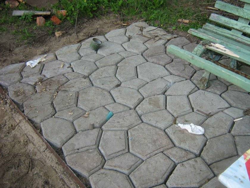 Садовые дорожки из бетона своими руками: пошаговые инструкции, мастер-классы, 500+ фото
