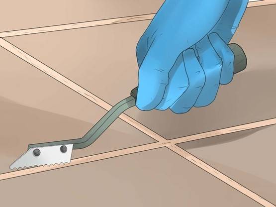 Как удалить старую затирку из швов плитки – фото и видео инструкция