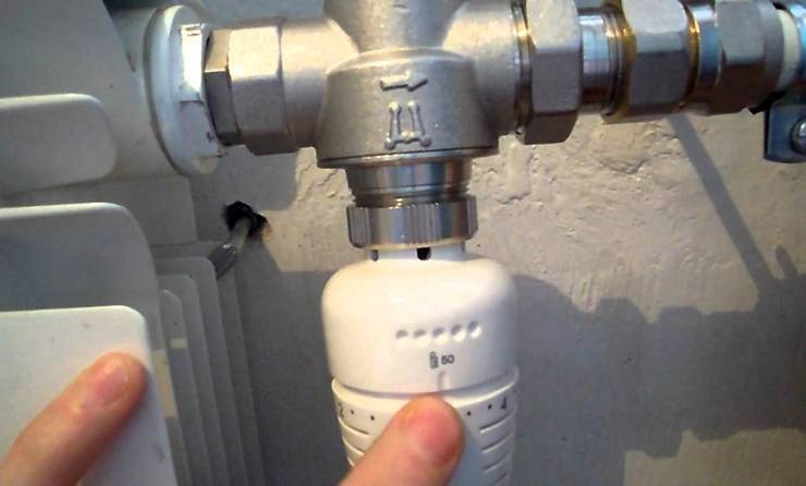 Терморегулятор для радиатора системы отопления