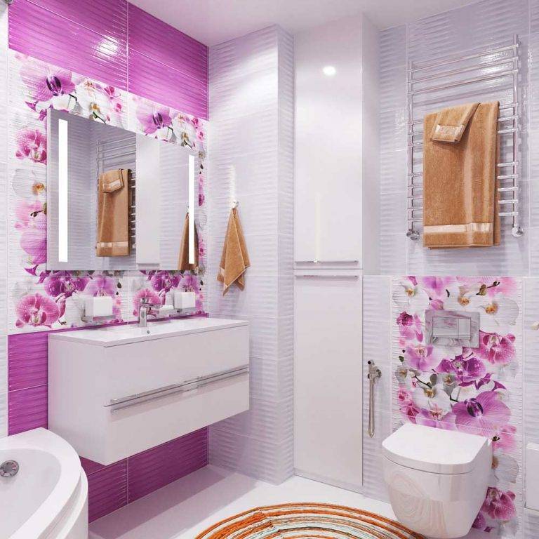 ???? ванная без плитки – 13 альтернативных вариантов отделки