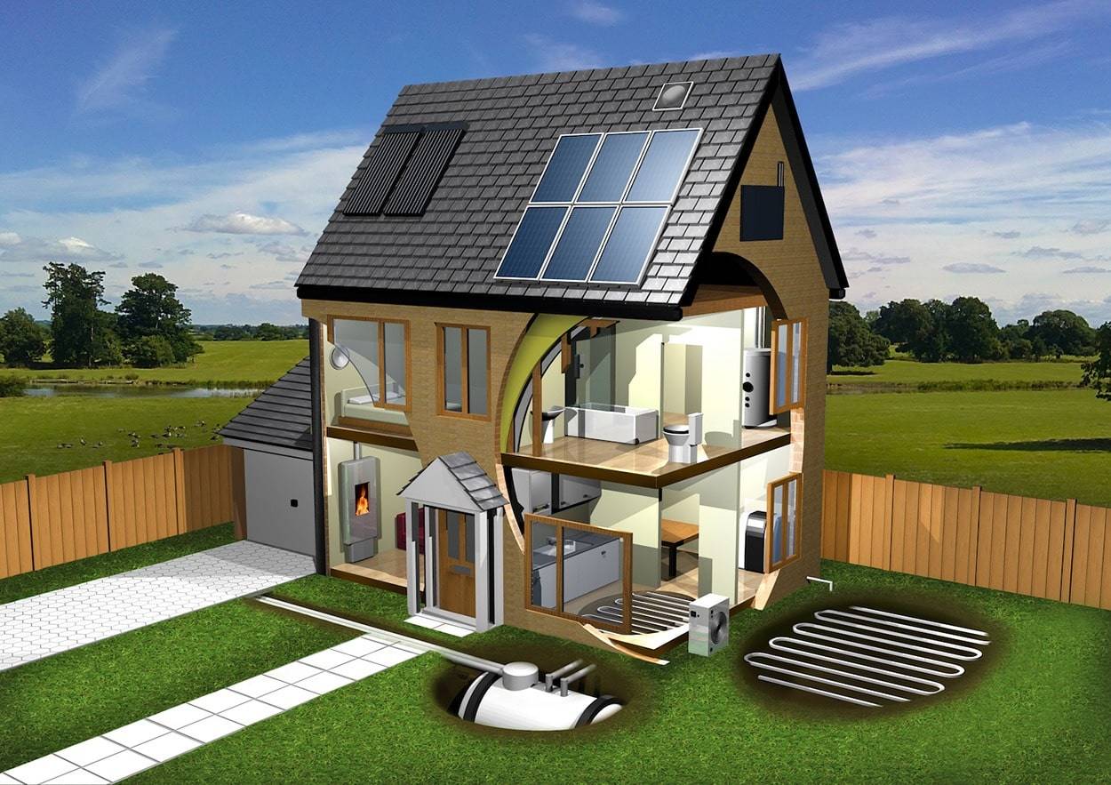 Строительство энергоэффективного дома с энергосберегающими технологиями