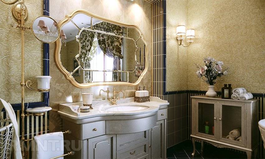 Оформление ванной комнаты удобными и красивыми аксессуарами с фото примерами