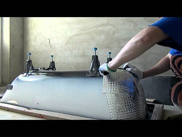Шумоизоляция ванны — устранение недостатка стальной емкости
