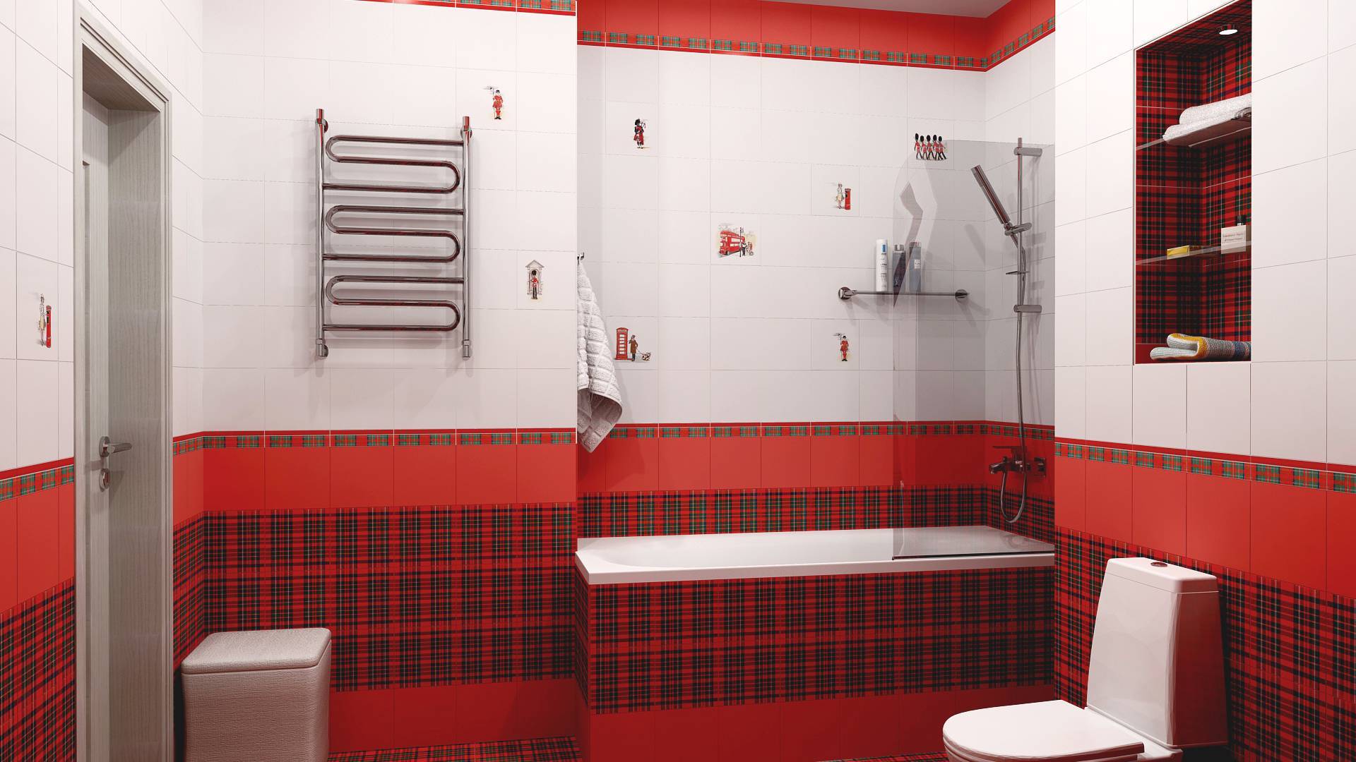 Интерьер ванной комнаты. примеры  с фото и описанием.