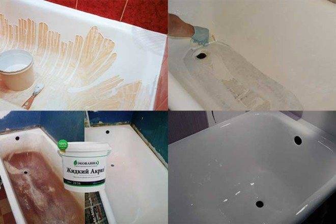 Как покрасить ванну своими руками