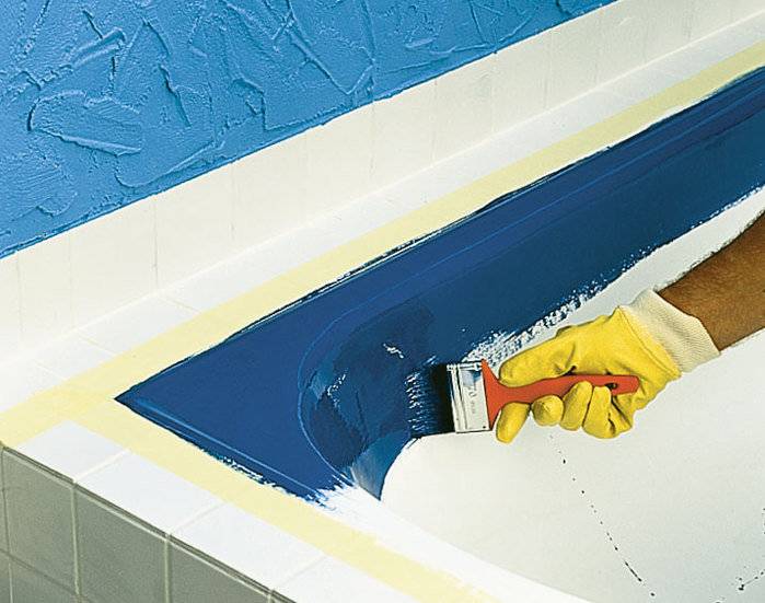 Акриловые и силиконовые быстросохнущие краски для потолка и стен в ванной