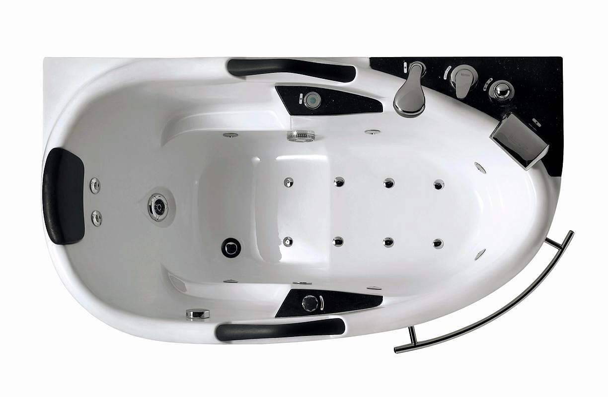 Угловая ванна с гидромассажем: лучшие акриловые модели, формы и размеры для небольших или габаритных комнат, устройство маленьких ванн, их плюсы и минусы