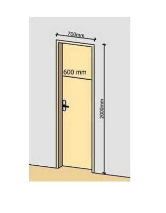 Какие двери лучше выбрать для ванной и туалета, размеры межкомнатных дверей