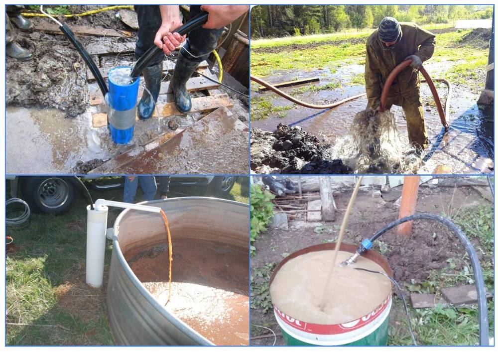 Как почистить скважину от ила, песка и грязи своими руками vodatyt.ru