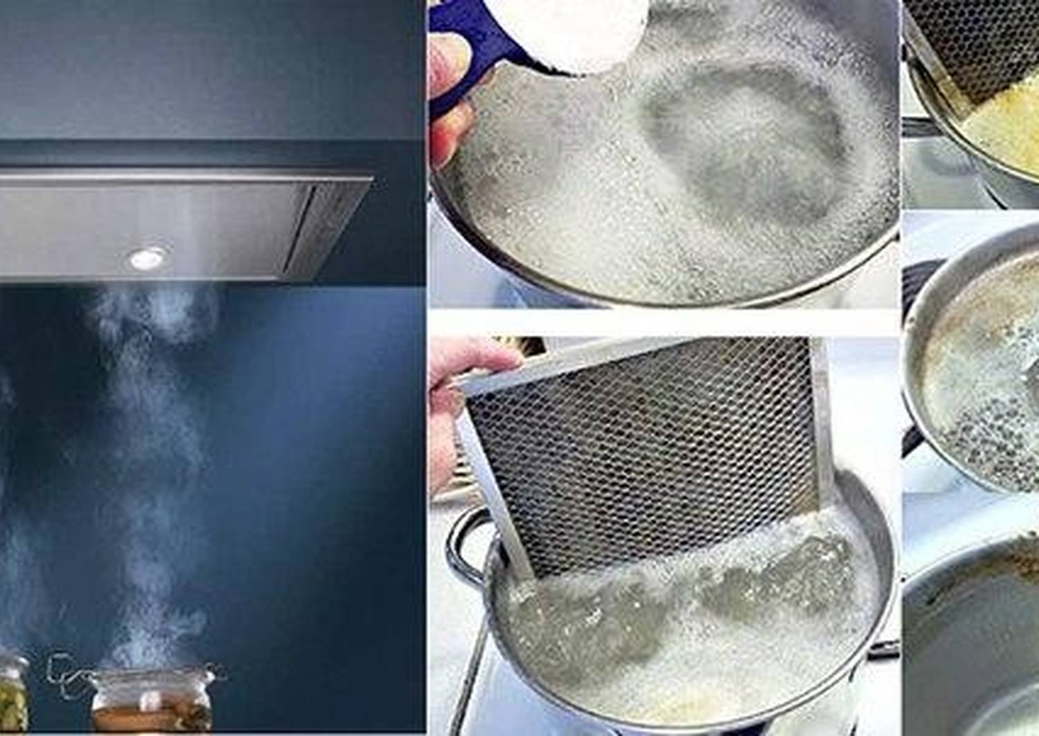 помыть вытяжку на кухне