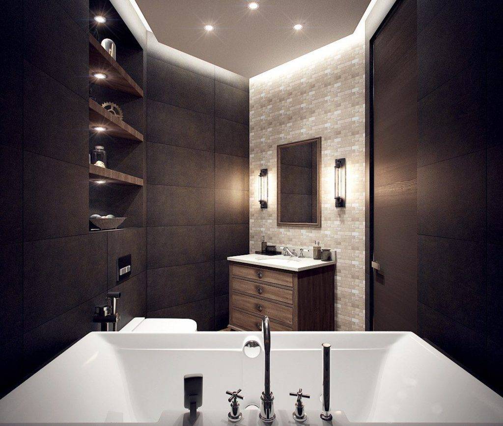 Рекомендации, способы и фото освещения ванной комнаты в зависимости от личных предпочтений