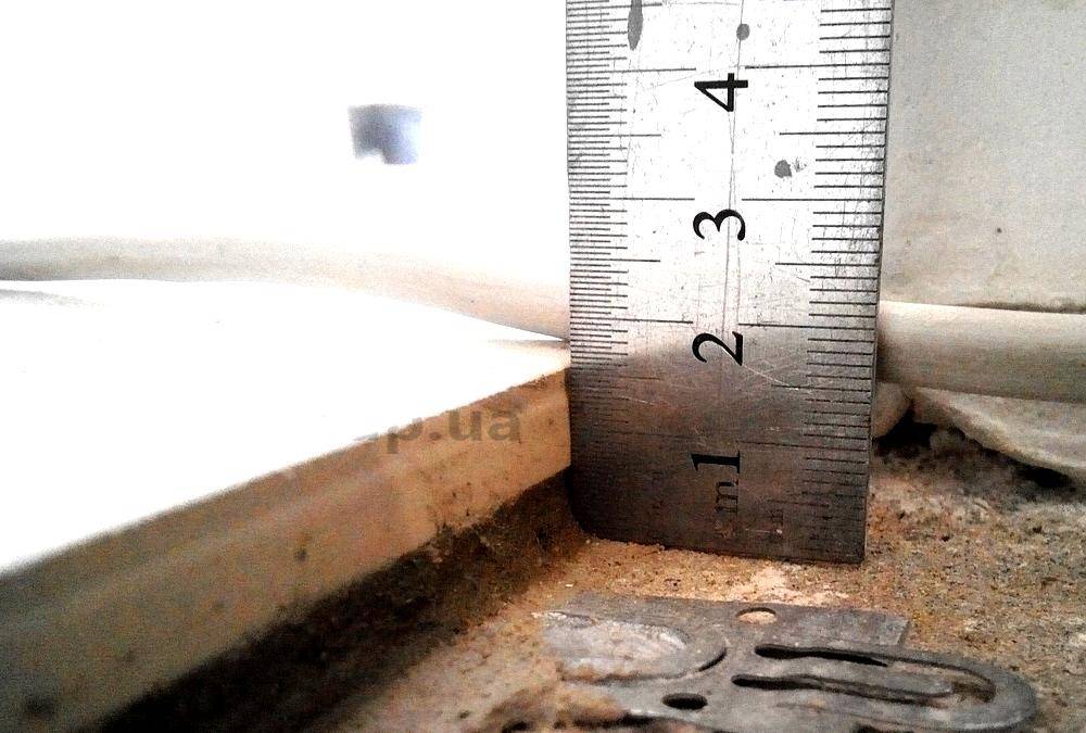 Максимальная и минимальная толщина плиточного клея при укладке плитки