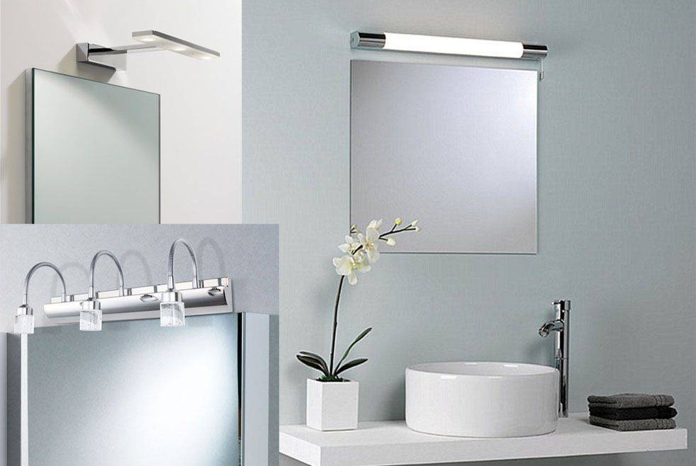 Зеркало в ванную с подсветкой - виды, особенности, выбор