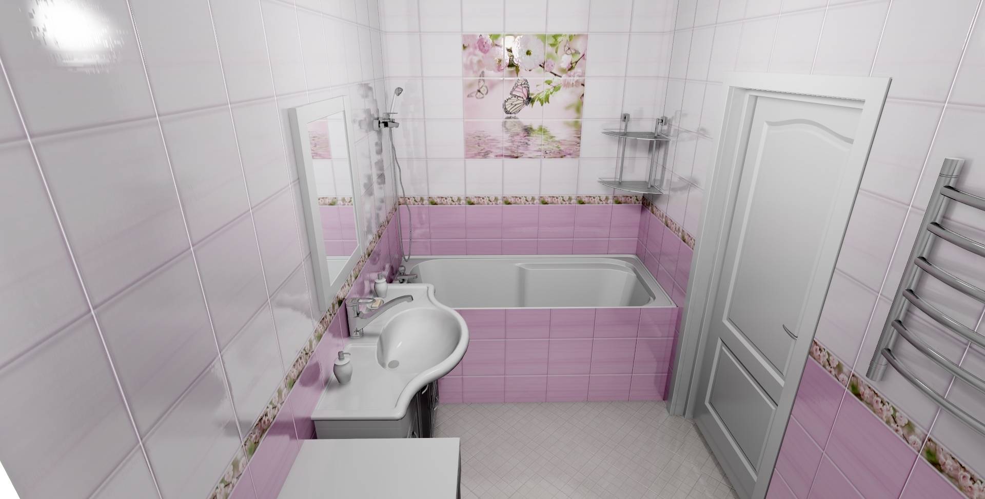Как отделать ванную комнату пластиковыми панелями — пошаговая инструкция с видео