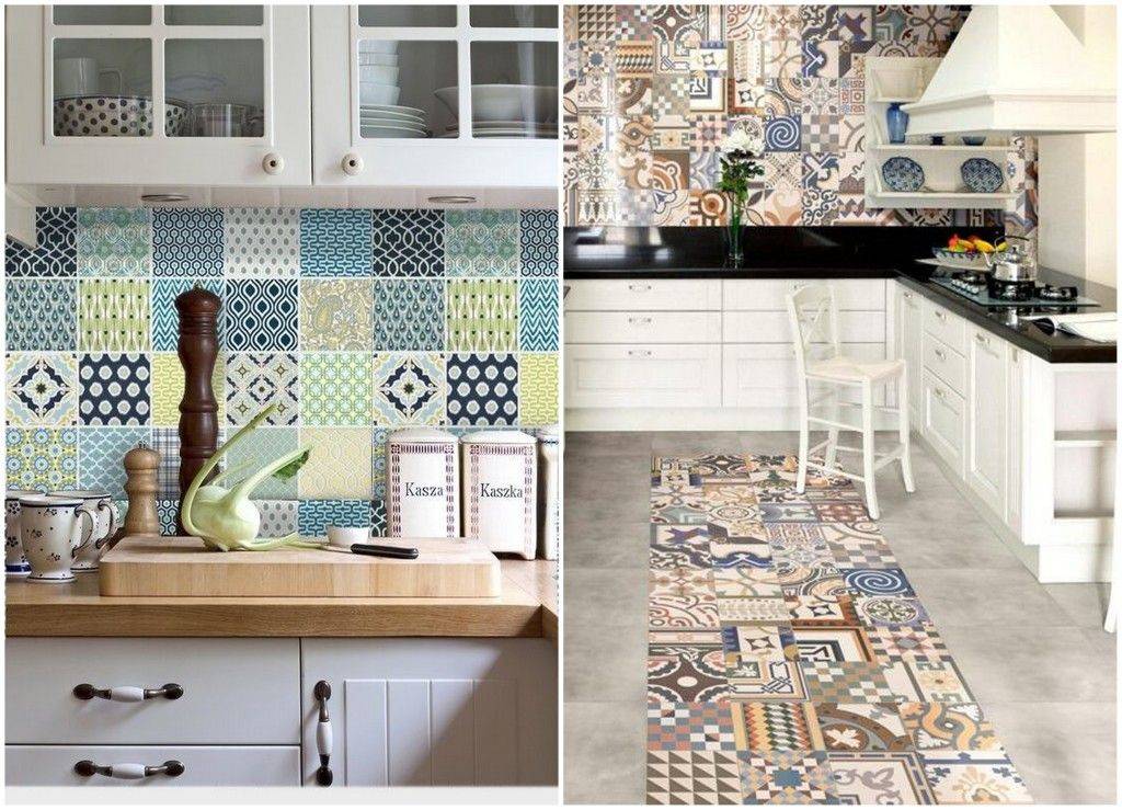 Плитка пэчворк в интерьере кухни: насыщенные средиземноморские мотивы в вашем доме (для фартука, на пол). 110+ (фото) пошагово для начинающих | мебельный журнал - все о мебели