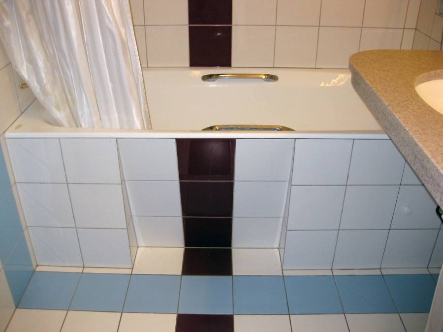 Установка ванны после укладки плитки: особенности, преимущества и недостатки