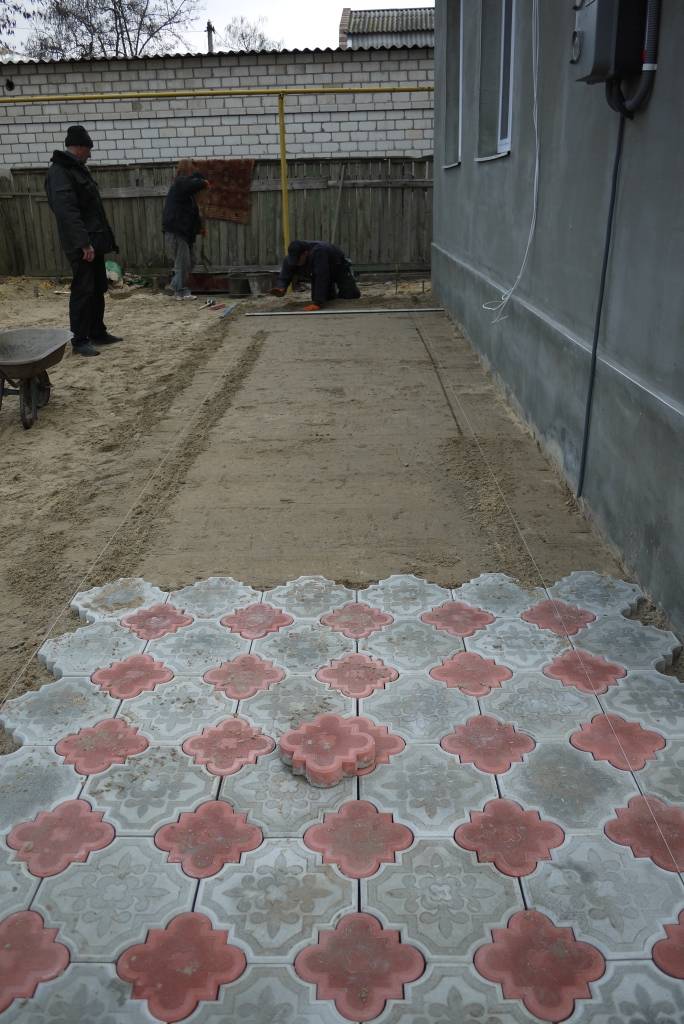 Технология и основные этапы укладки тротуарной плитки на песок