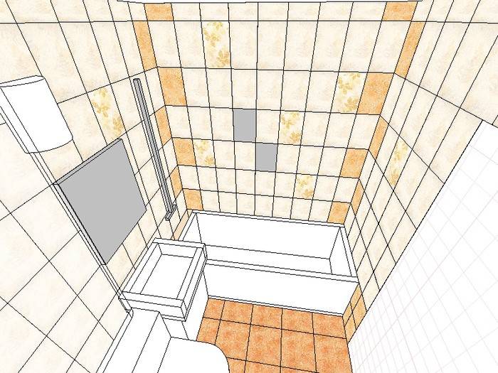 Укладка плитки в ванной на пол: выбор раскладки и пошаговая инструкция