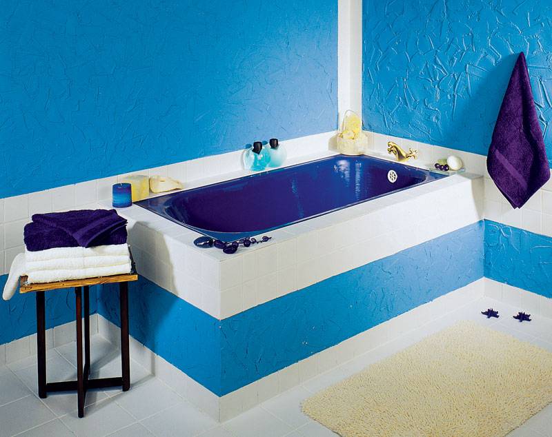 Чем покрасить акриловую и чугунную ванну внутри?