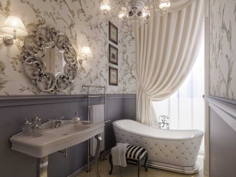 Ванная комната в классическом стиле: идеи, фото