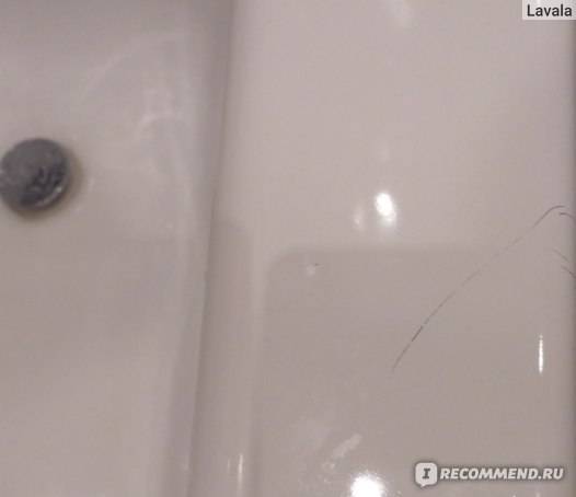 Уход за акриловой ванной в домашних условиях: как убрать царапины