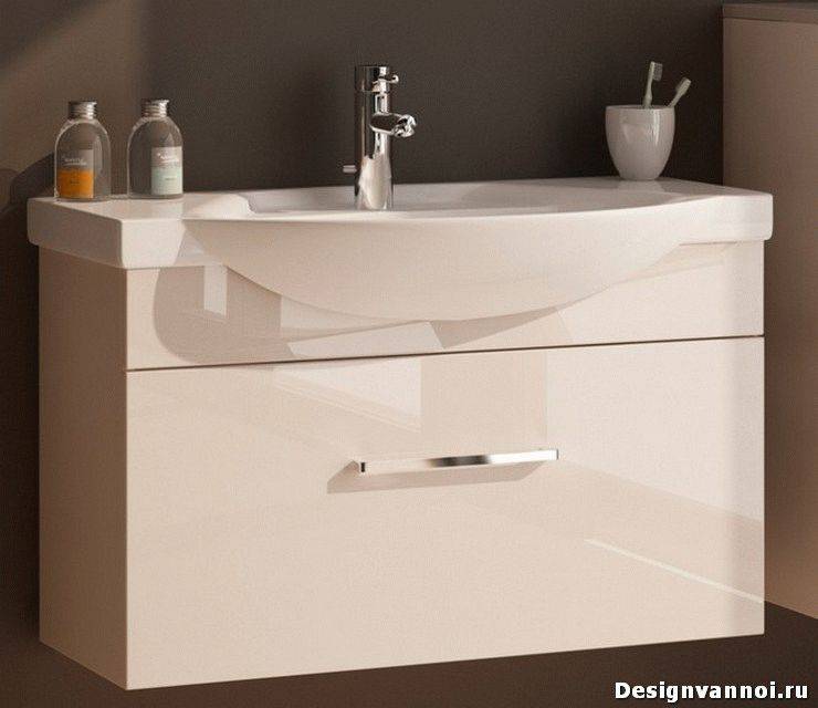 Подвесная раковина для ванной: виды, формы, материалы, особенности выбора