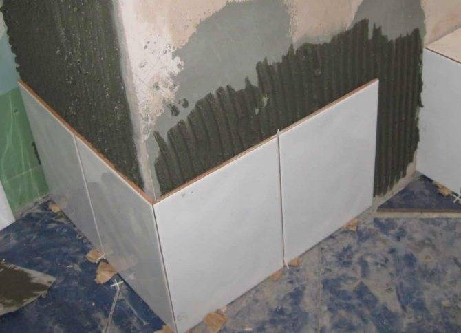 Укладка керамической плитки на гипсокартон в ванной комнате. особенности технологии и этапы монтажа