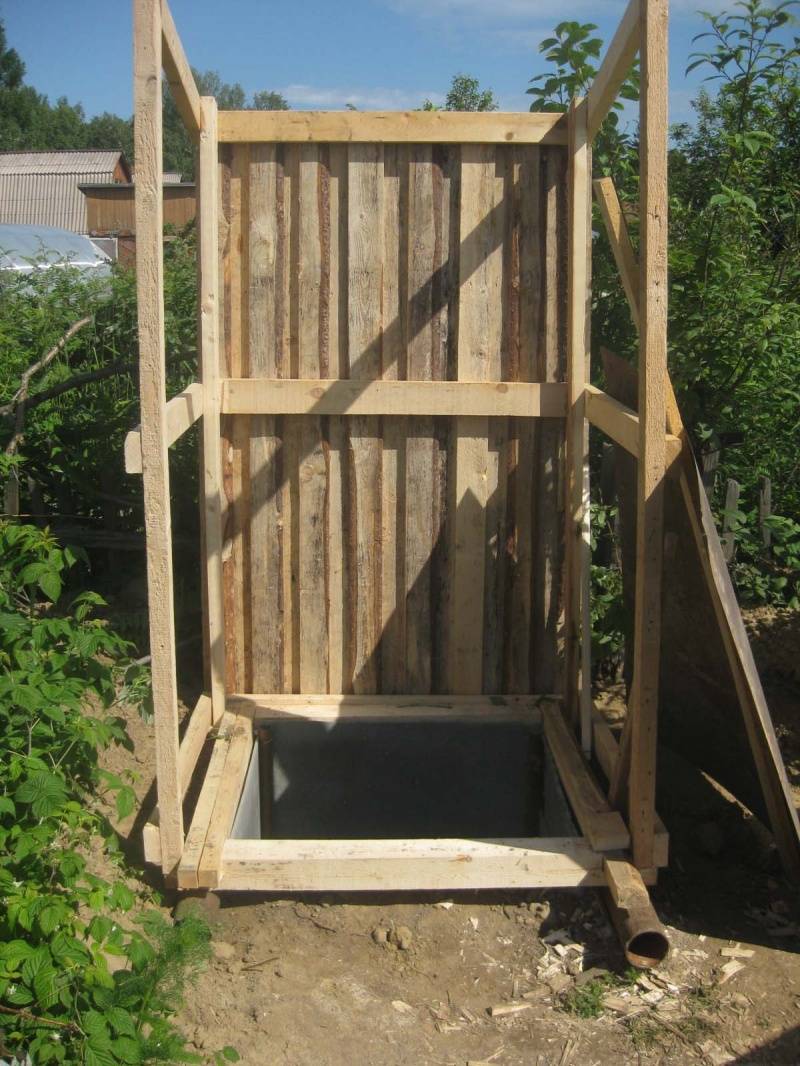 Дачный туалет своими руками. как построить деревенский туалет для дачи: чертежи с размерами и фото.