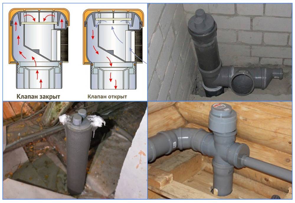 Вакуумный клапан для канализации: принцип работы, установка