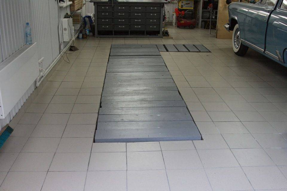 Плитка для гаража