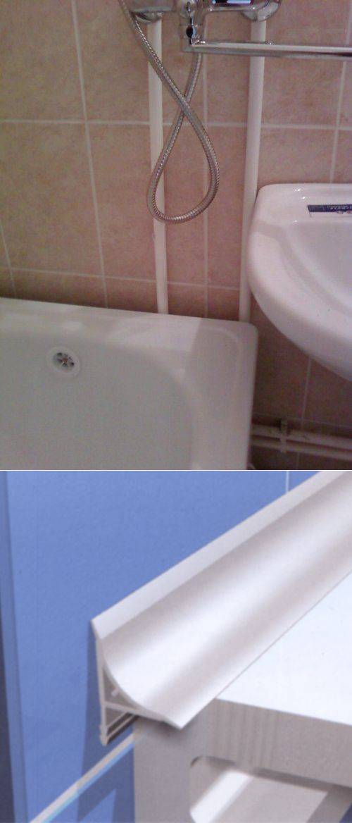 Как заделать щель между ванной и стеной – возможные варианты