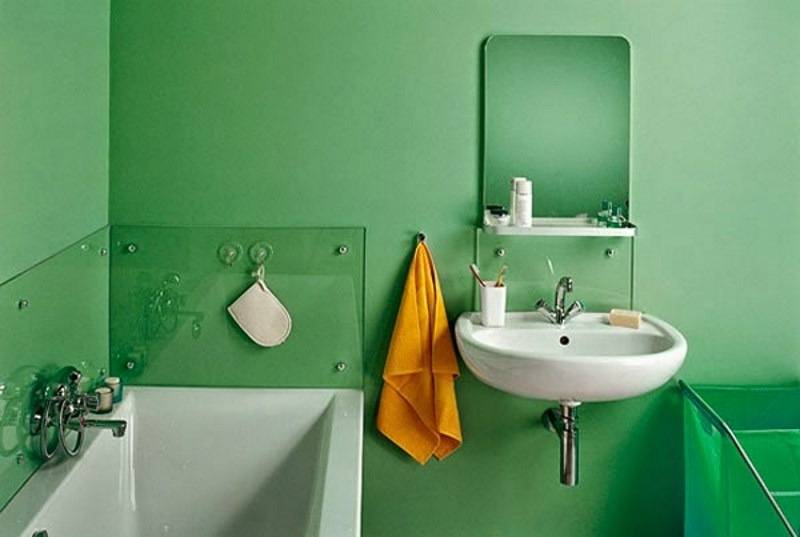 Краска для ванны, виды и выбор цвета - фото примеров