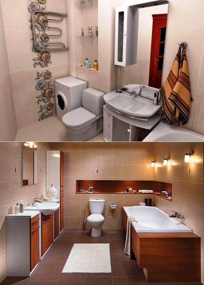 Дизайн ванны совмещенной с туалетом (105 фото)