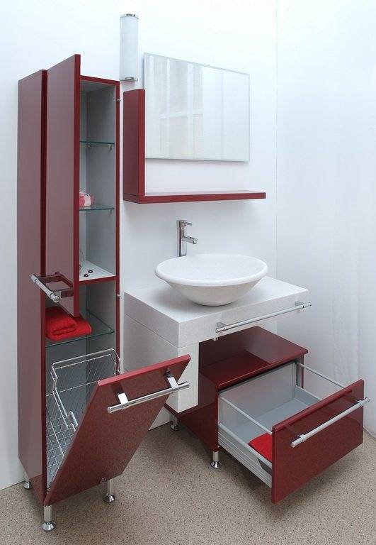 Идеальная ванная: особенной комнате подходящую мебель