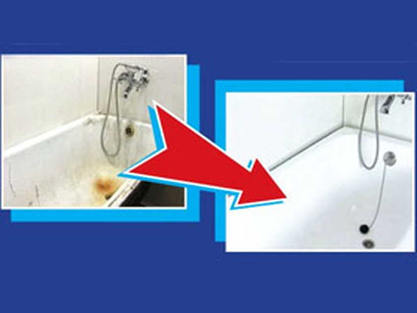 Способы отбеливания ванных из различных материалов в домашних условиях