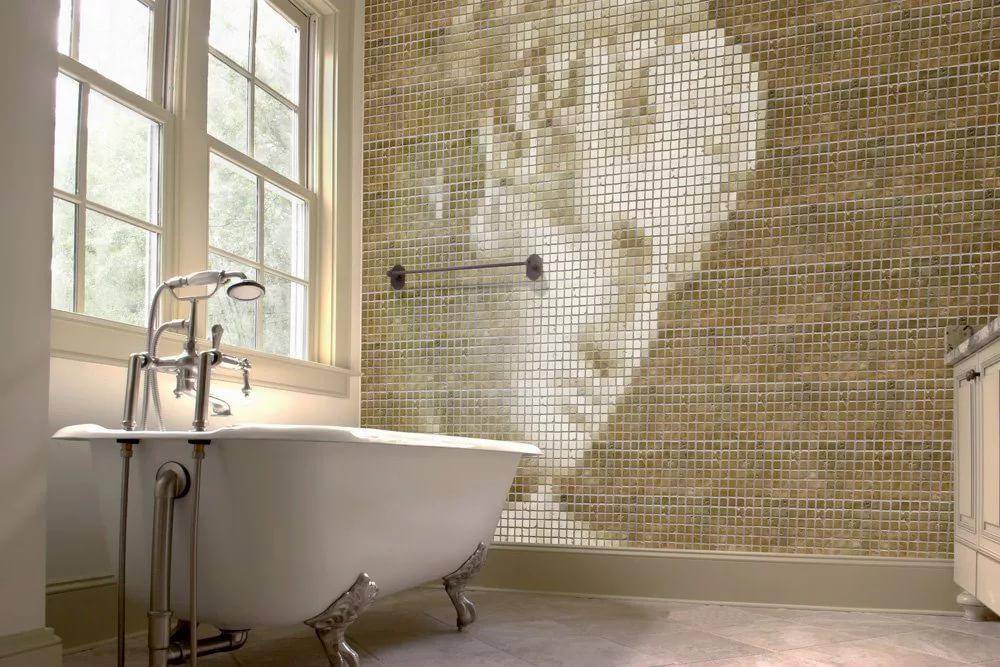 Альтернатива плитке в ванной – лучшие идеи с фото