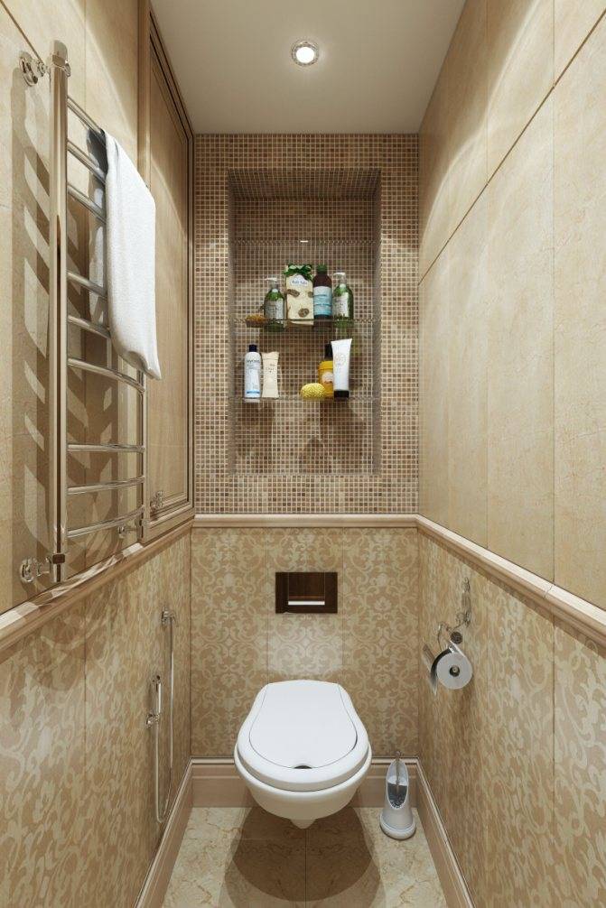 Дизайн маленького туалета - 75 фото интерьеров после ремонта, красивые идеи
