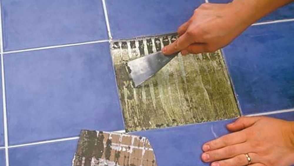 Как очистить керамическую плитку от плиточного клея